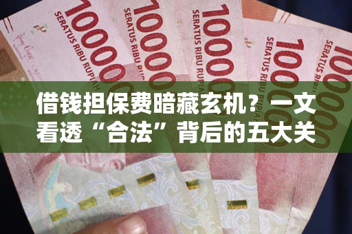 济南借钱担保费暗藏玄机？一文看透“合法”背后的五大关键陷阱