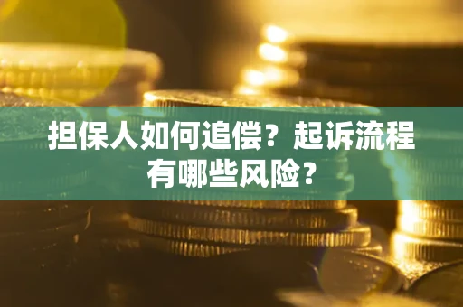 济南担保人如何追偿？起诉流程有哪些风险？