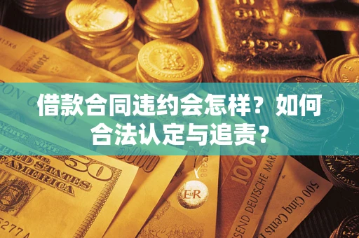 济南借款合同违约会怎样？如何合法认定与追责？
