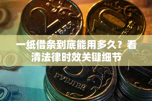 济南一纸借条到底能用多久？看清法律时效关键细节