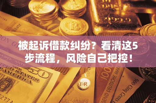济南被起诉借款纠纷？看清这5步流程，风险自己把控！