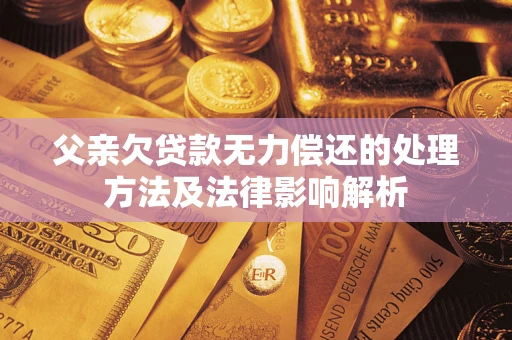 济南父亲欠贷款无力偿还的处理方法及法律影响解析