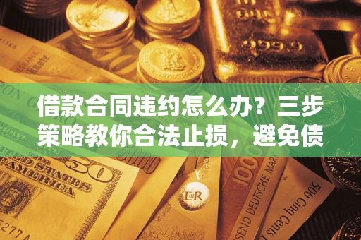 济南借款合同违约怎么办？三步策略教你合法止损，避免债务危机升级